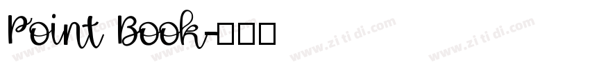 Point Book字体转换